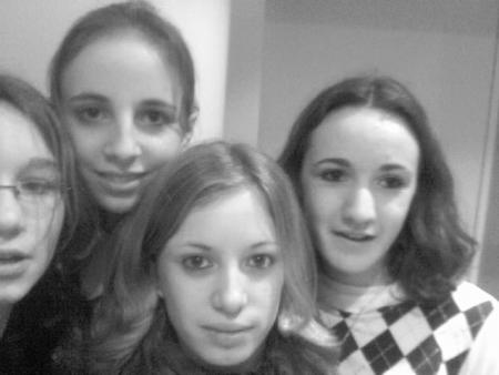 coco,charlène,fanny and moi