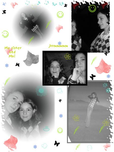Ma sister and mi!